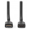 NEDIS predlžovací Ultra High Speed HDMI 2.1 kábel s ethernetom / 8K @ 60Hz / pozlátené konektory HDMI-HDMI / čierny / BOX / 2m