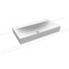 Kaldewei Umyvadlo na desku Silenio 3043 90x46 cm alpská bílá bez otvoru pro baterii, bez přepadu 904206313001