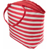 Plážová chladiaca taška Beach Cooling Bag 20L red-white