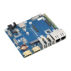 Waveshare WIFI6 Dual ETH Base Board/Mini-Computer Designed for Raspberry Pi Compute Module 4(NOT Included)