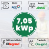 Sieťová elektráreň | 7,05kWp | (Fox-ESS, cena bez dotácie)