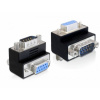 Delock 65267 VGA adaptér [1x D-SUB zástrčka 9-pólová - 1x D-SUB zásuvka 9-pólová] čierna; 65267