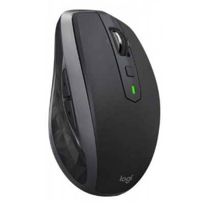 LOGITECH MX Anywhere 2S (2021) (910-006211) WiFi (USB Unifying prijímač) / Bluetooth / Laserová / Čierna