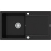 Granitový drez MEXEN LEO čierny