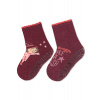STERNTALER Ponožky protišmykové Víla AIR 2ks v balení dark red dievča veľ. 17/18 cm- 9-12 m