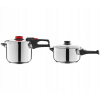 Tlakový hrniec - Quick-Firing set 4L + 6L Optimo Ambition solídny (Tlakový hrniec - Quick-Firing set 4L + 6L Optimo Ambition solídny)