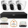 BCS Point IP Surveillance Kit 3x kamera BCS-P-EIP14FSR3 DVR s 1TB diskom