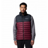 Columbia Powder Lite 2 Vest Pánska Vesta Farba: Rich Wine, Black, Veľkosť: XL 2086974624