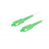 Lanberg LANBERG optický patch cord SM SC/APC-SC/APC simplex 10m LSZH G657A2 průměr 3mm, barva bílá