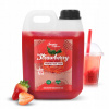 Ovocný sirup na bubble tea kávu a nápoje z vody barmanský 2000 ml | Jahoda