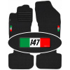 Alfa Romeo 147 2000-2010 Velúrové koberčeky do auta + EMBLEMAT