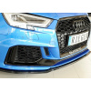 Rieger Tuning spojler pod originálny predný nárazník RS3 pre Audi RS3 (8V) 5-dvere. Sedan / Sportback, (8VS / 8VM), facelift, r.v. od 02 / 2017-, Povrchová úprava plast ABS, bez laku