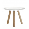Normann Copenhagen Príručný stolík Tablo – biely/prírodný