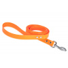 Firedog BioThane Vodítko 25 mm 2 m s rúčkou Glossy oranžové