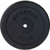 Sportop liatinová záťaž 20 kg priemer 26