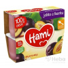 Hami ovocný príkrm 100% ovocie Jablko a slivka prvá lyžička (od ukonč. 4. mesiaca) 4x100 g (400 g)