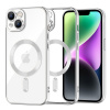 Techsuit Luxury Crystal MagSafe kryt na iPhone 14 – strieborný KF2324597