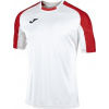 Joma Futbalový dres S/S T-SHIRT ESSENTIAL WHITE-RED Veľkosť: XS