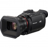 Panasonic HC-X1500 profesionálna 4K videokamera (10-bitová kvalita záznamu 4K 60p, 25 mm širokouhlý, 24x zoom, detekcia tváre), čierna
