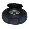 Denver TCL-212BT BLUE Bluetooth Boombox s FM rádiem/CD/USB vstupem