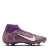Nike Zoom Mercurial Superfly 10 Academy Adults Firm Ground Football Boots Purple/Ivory 9.5 (44.5)