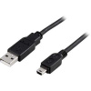 PremiumCord ku2m2a mini USB, A-B, 5pinů, 1,8m