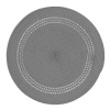 Podložka pod tanier B2TRINA sivá okrúhla 874265