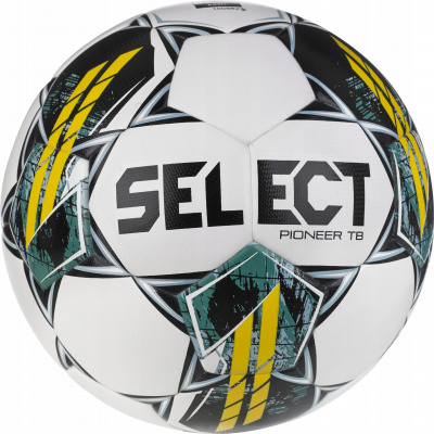 Futbalová lopta Select Pioneer TB bielo-čierno-zelená veľ. 5