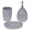 Dávkovač mydla - Kúpeľňa Set Soap DispenSer Grey Cup (Dávkovač mydla - Kúpeľňa Set Soap DispenSer Grey Cup)