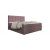 Supermobel Čalúnená posteľ boxspring PALMA + topper, 140x200, inari 52