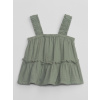 GAP Baby top s volánom Zelená 2YRS Zelená Zelená