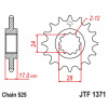 JT Reťazové koliečko JT JTF 1371-15 15T, 525