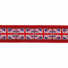 Red Dingo Vodítko přep. Union Jack Flag
