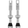 Bezdušové ventily Peaty X Chris King (Mk2) Silver Tubeless Valves 42 mm uni