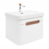 Swiss aqua technologies Koupelnová skříňka s umyvadlem a baterií SAT Fusion 57,5x43x45 cm bílá matná mat SATFUSION60WUBA