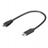 PremiumCord Adaptér USB 3.1 konektor C/male - USB 2.0 konektor Micro-B/male, 0,2m (kur31-02)