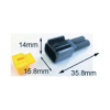 TOURM COUPLER 090WP MALE X5