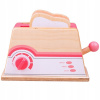 Bigjigs Toys dřevěný toaster růžový