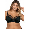 AVA Dámska podprsenka 1030 Novato black plus 80/K