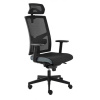Alba Kancelárska stolička GAME VIP SYN čierno/sivá (B8033) + PDH 3D + podrúčky P44, Doprava zdarma