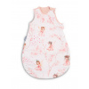 Sensillo Spací vak mušelín bavlna Víla Ema ružová biela