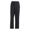 adidas Essentials Camo-Print 3-Stripes Twill Trousers Womens Black L (16-18)