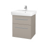Dreja Umývadlová skrinka Q MAX SZZ2 55 - N07 Stone / Úchytka T01 / N07 Stone