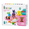 HEY CLAY Fluffy Pets Modelovacia hmota set, Maznáčikovia