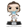 Funko Star Wars Episode IX POP! Movies vinylová Figure Rey w/2 Light Sabers 9 cm