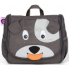 Detská kozmetická taštička Affenzahn Washbag Dog David - grey