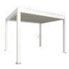 Biohort Pergola 3,5 x 3 biela 367,5 x 312 cm