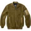 Pánská bunda MA1 Sherpa Jacket, Brandit, olivová, 2XL