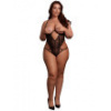 Krajkové body s odhalenými ňadry Le Désir Amour , SHOTS (plus size)