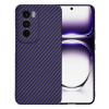 Techsuit - Carbonite FiberShell kryt pre Oppo Reno12 - fialový KF2332975